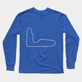 Wanneroo Raceway [outline] Long Sleeve T-Shirt